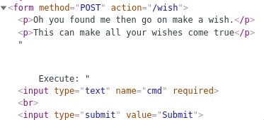 Wish form source