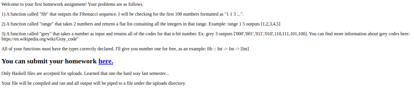 http homework